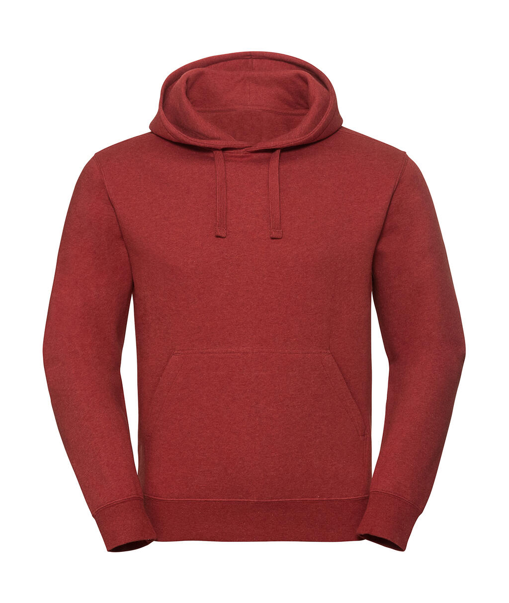 Sudadera con capucha auténtica melange para hombre de Fela - BM - Rojo ladrillo jaspeado