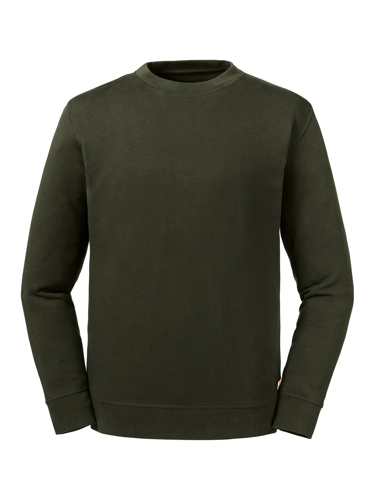 Sudadera reversible orgánica pura - DO - Oliva oscuro