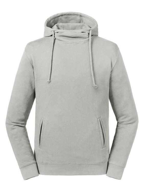 Sudadera con capucha y cuello alto de Pure Organic - BK - Piedra