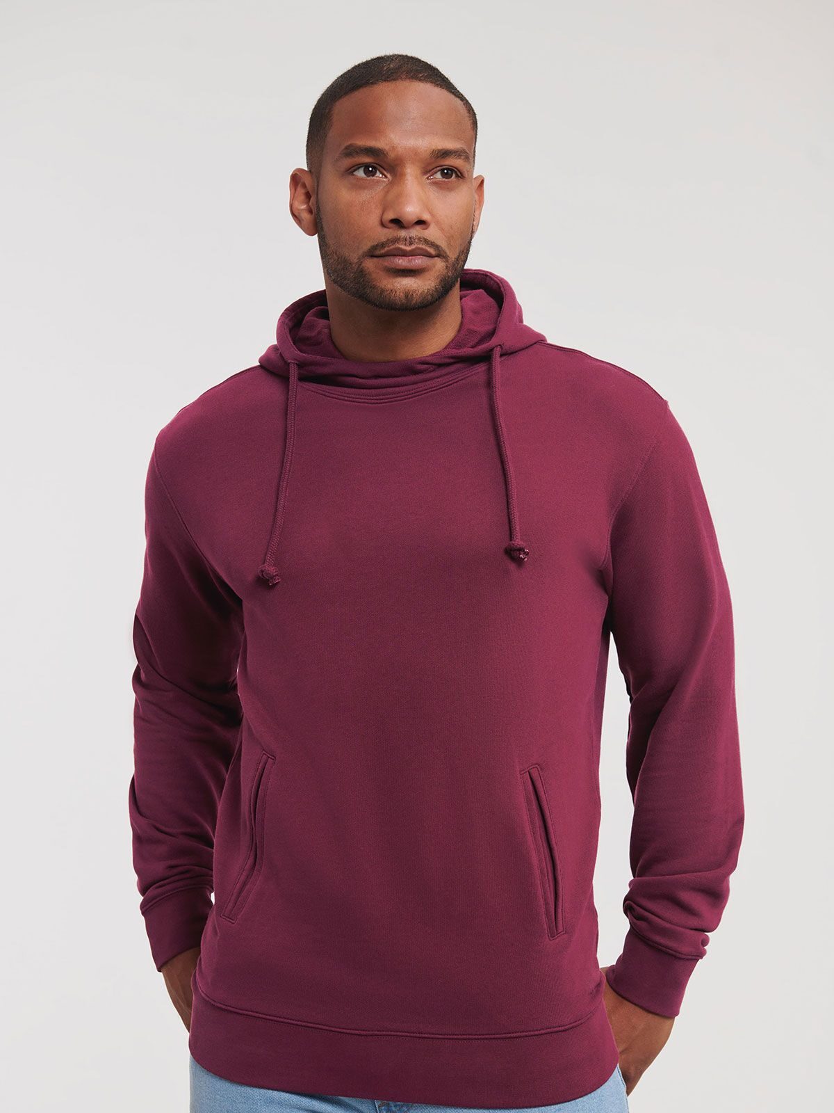 Sudadera con capucha y cuello alto de Pure Organic