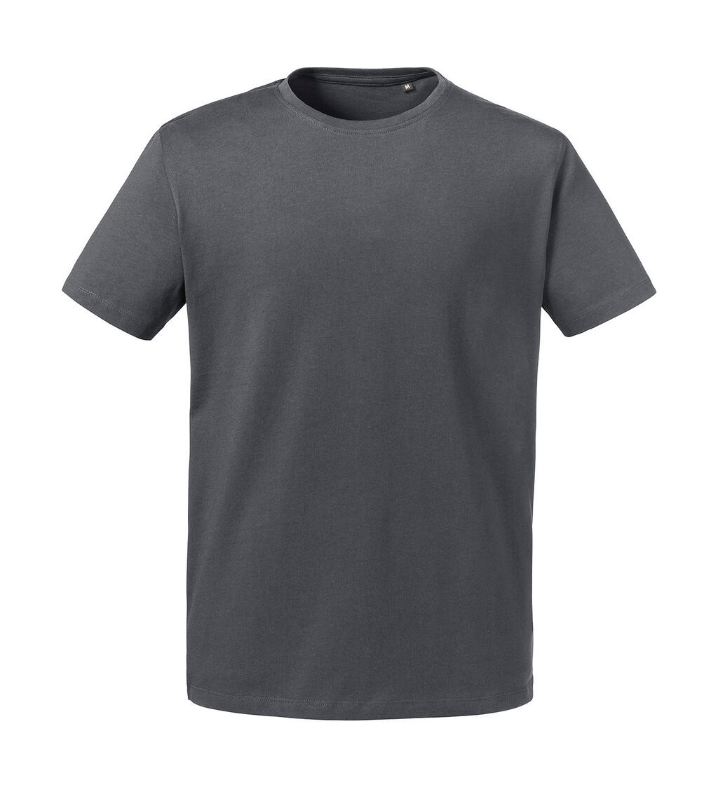 Camiseta de hombre de tejido orgánico puro de alta densidad - CG - Gris Convoy
