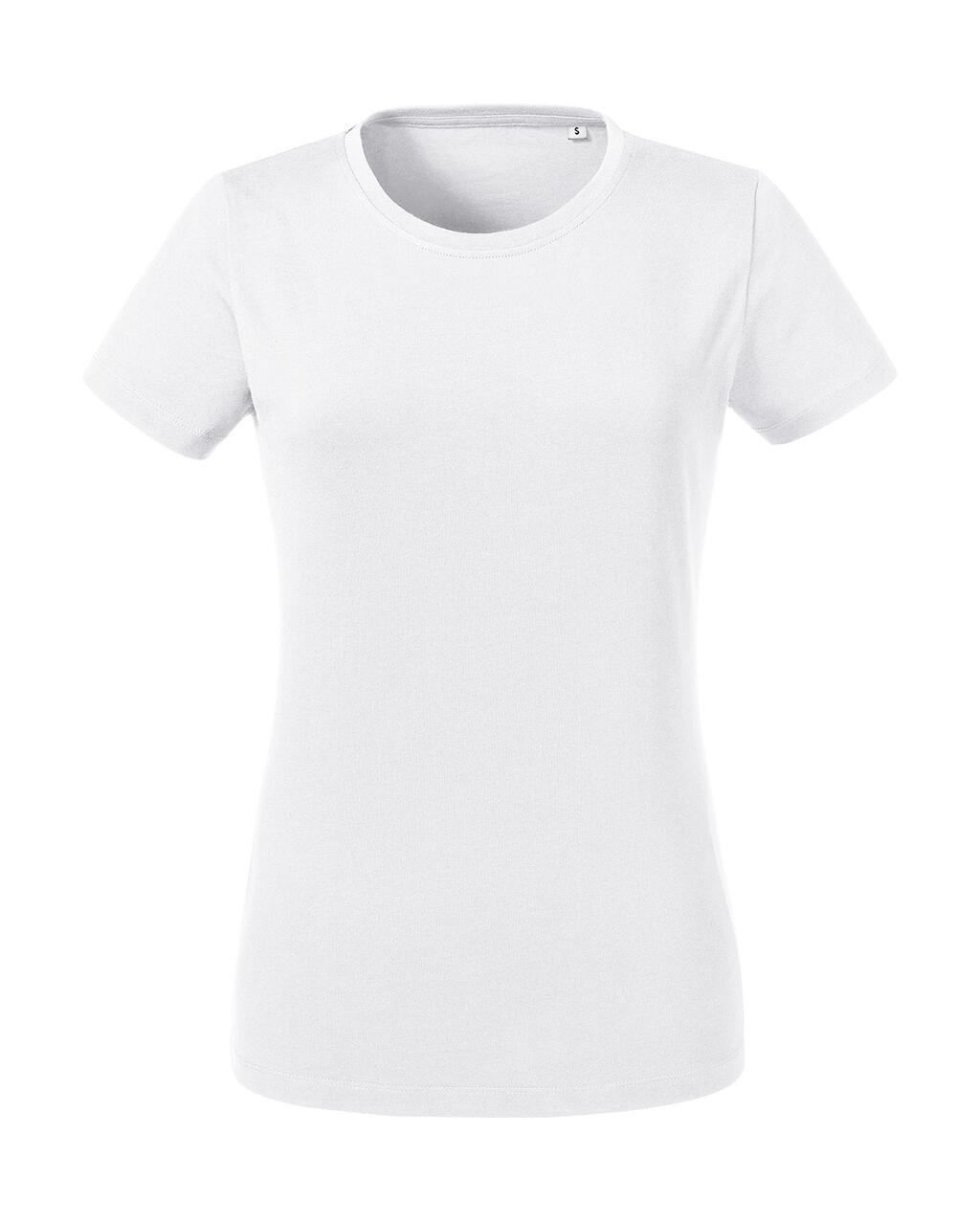 Camiseta de mujer de tejido orgánico puro de alta densidad - 30 - Blanco