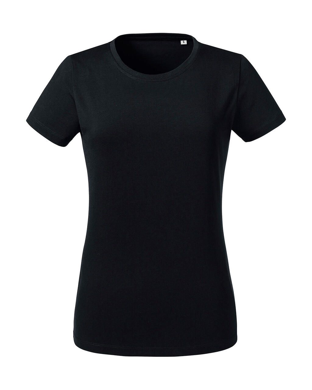 Camiseta de mujer de tejido orgánico puro de alta densidad - 36 - Negro