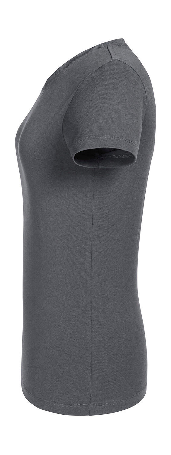 Camiseta de mujer de tejido orgánico puro de alta densidad