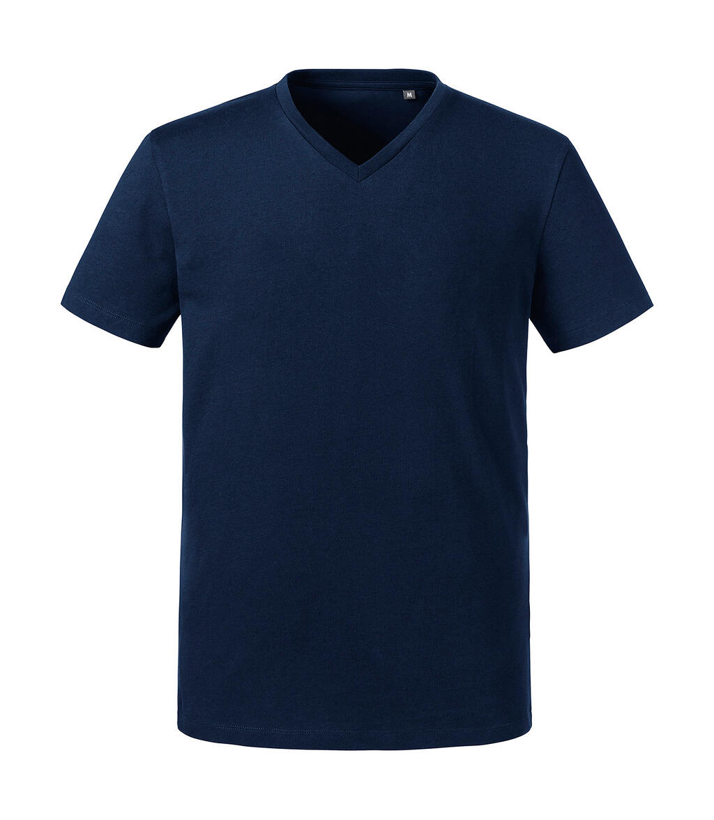 Camiseta de cuello en V para hombre Pure Organic - FN - Armada francesa