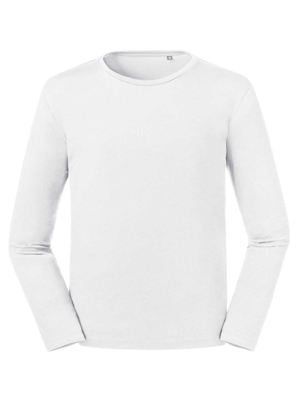 Camiseta de manga larga para hombre Pure Organic NUEVA - 30 - Blanco