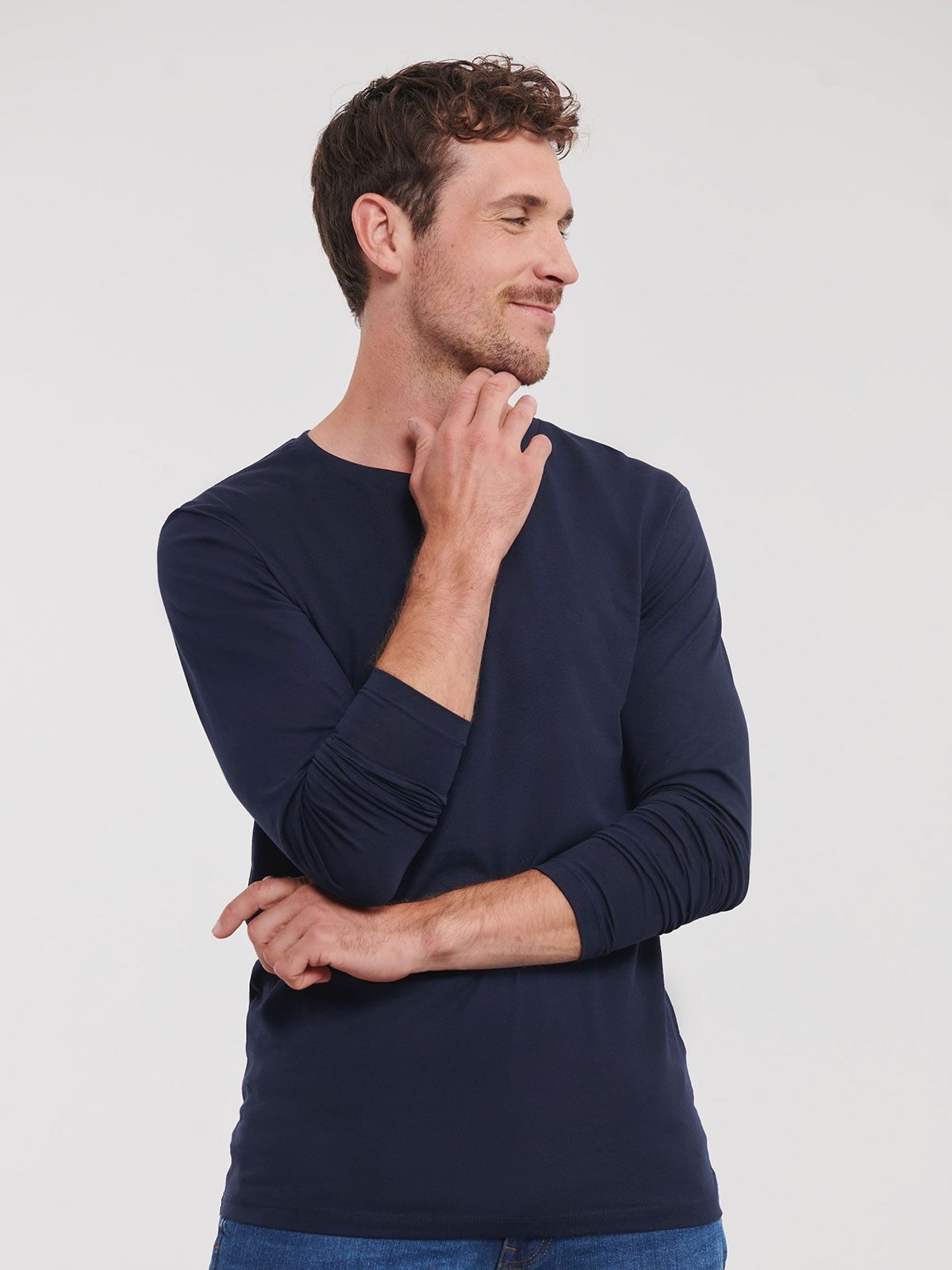 Camiseta de manga larga para hombre Pure Organic NUEVA