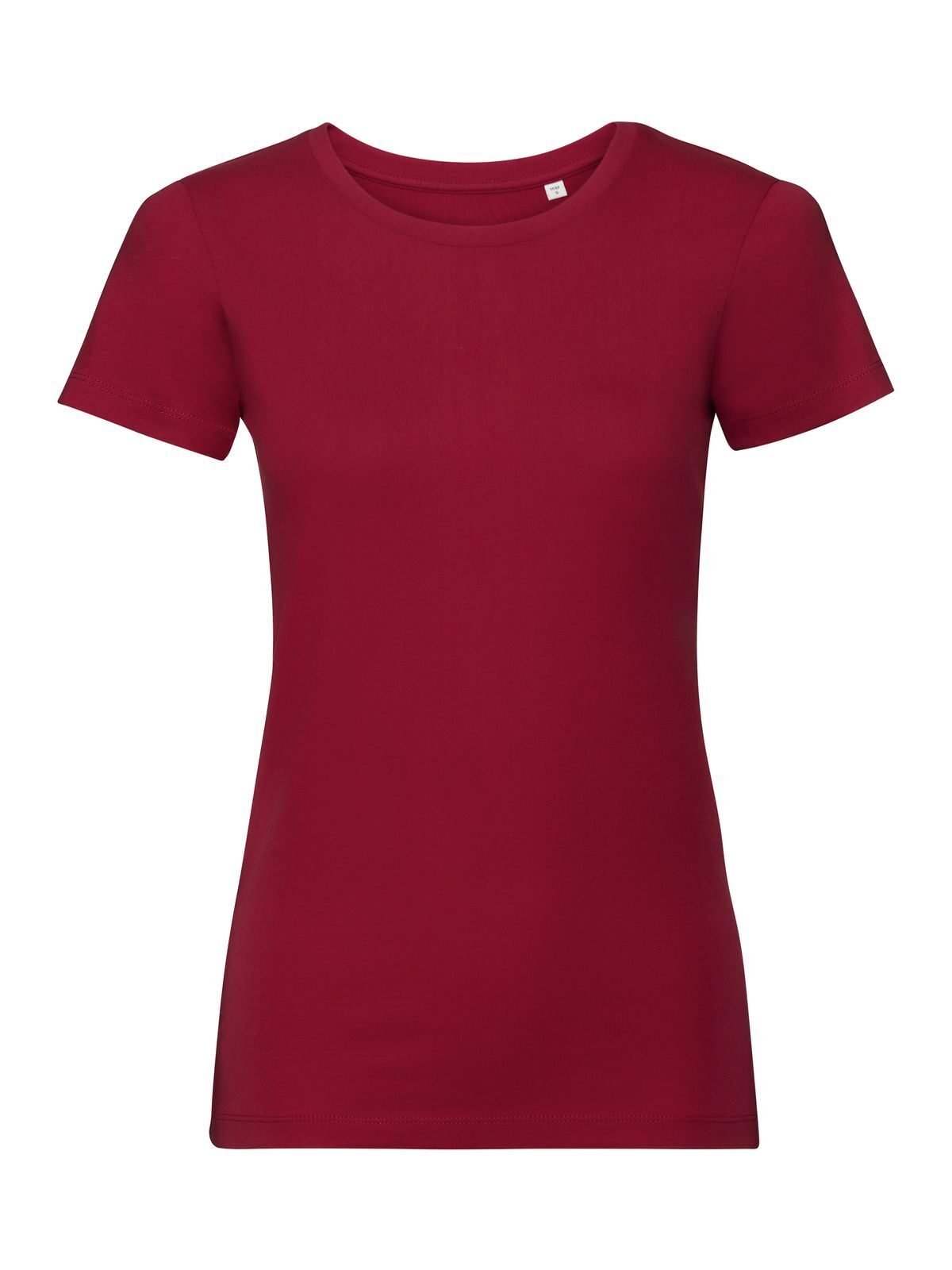 Camiseta orgánica pura para mujer - CR - Rojo Clásico