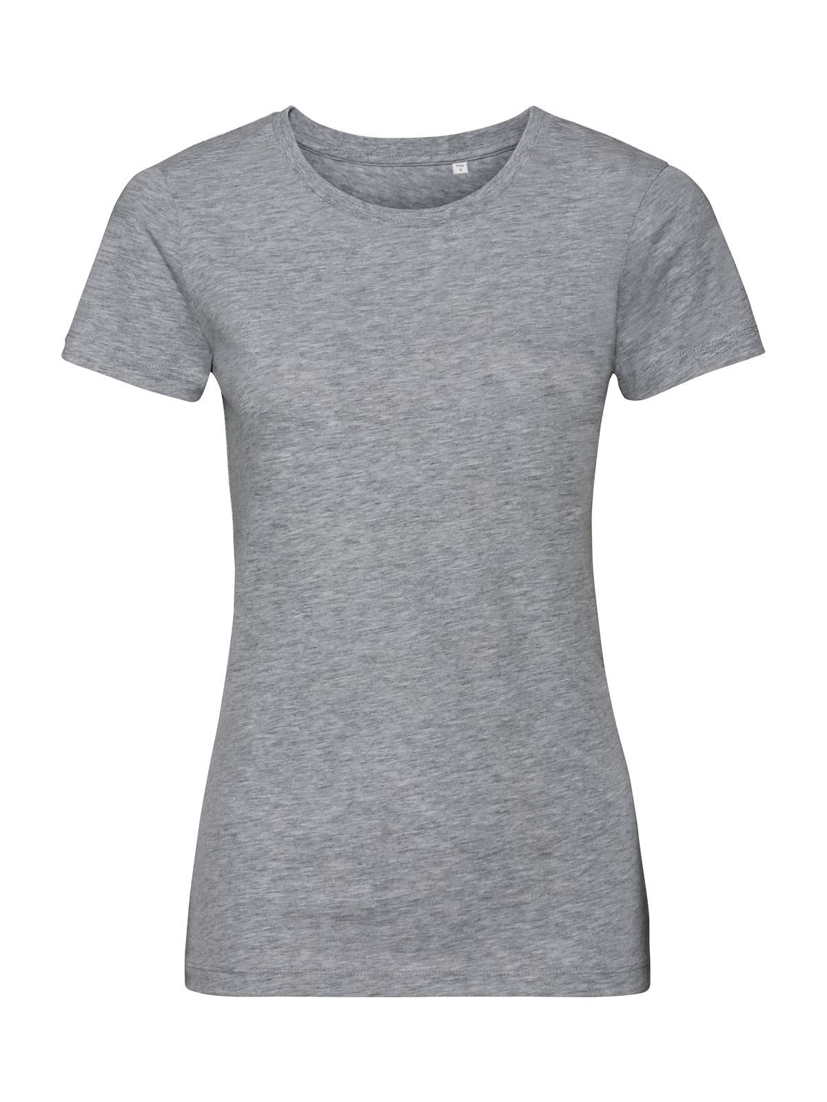Camiseta orgánica pura para mujer - LX - Oxford claro