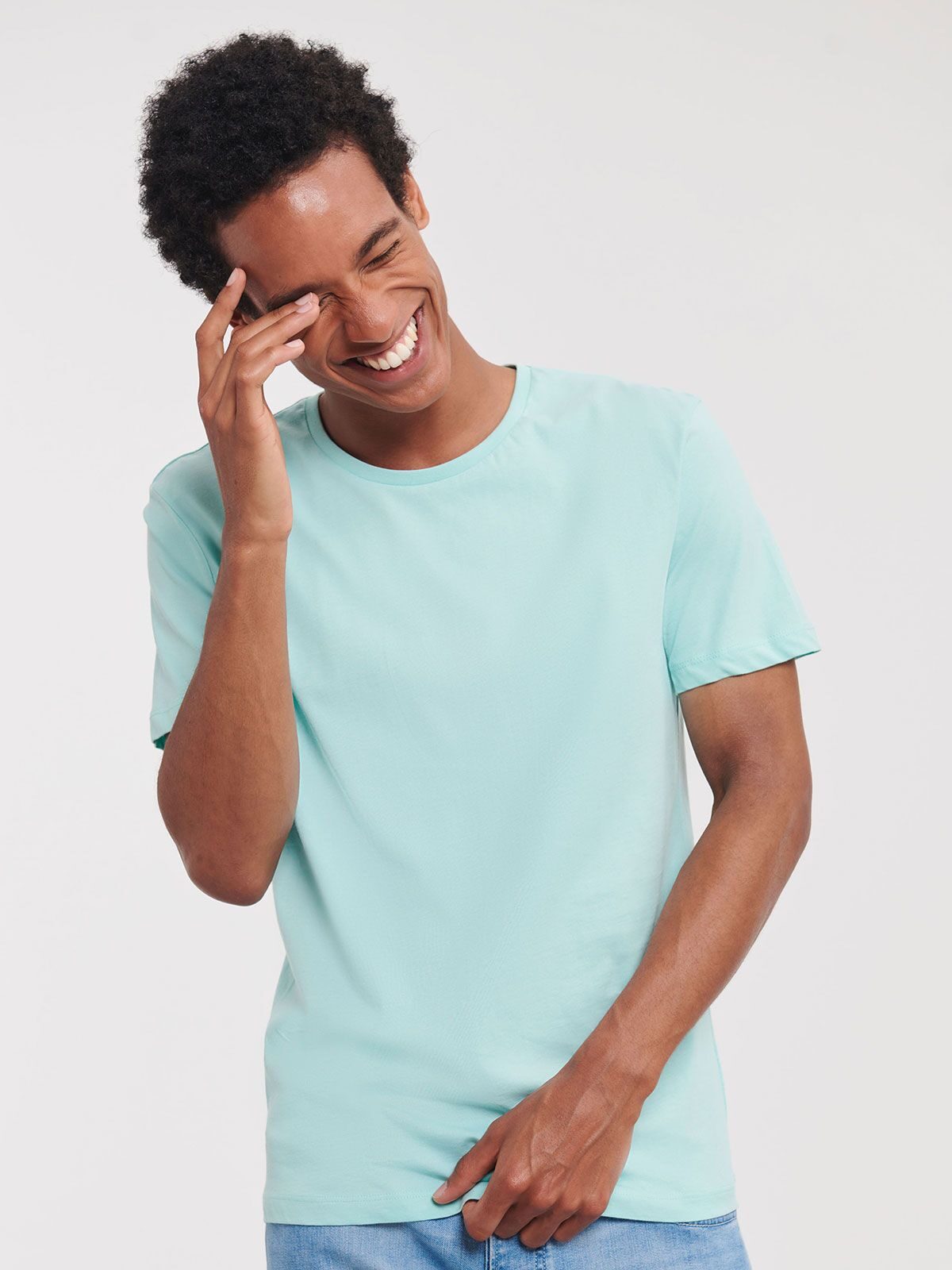 Camiseta de hombre de algodón orgánico puro