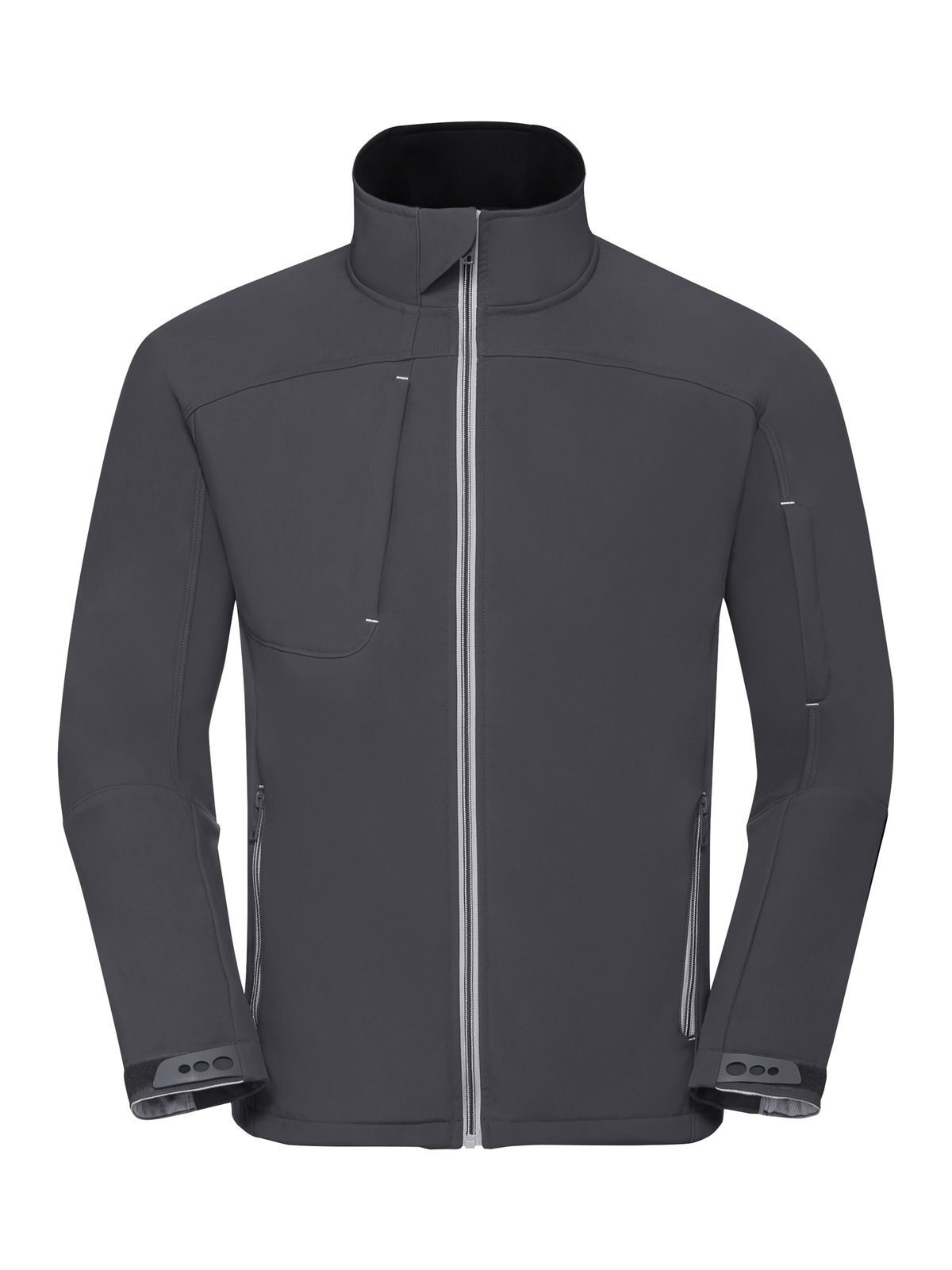 Chaqueta softshell biónica para hombre - IR - Gris hierro