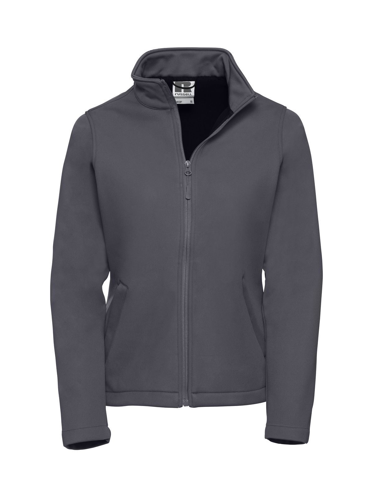 Chaqueta softshell elegante para mujer - Gris Convoy