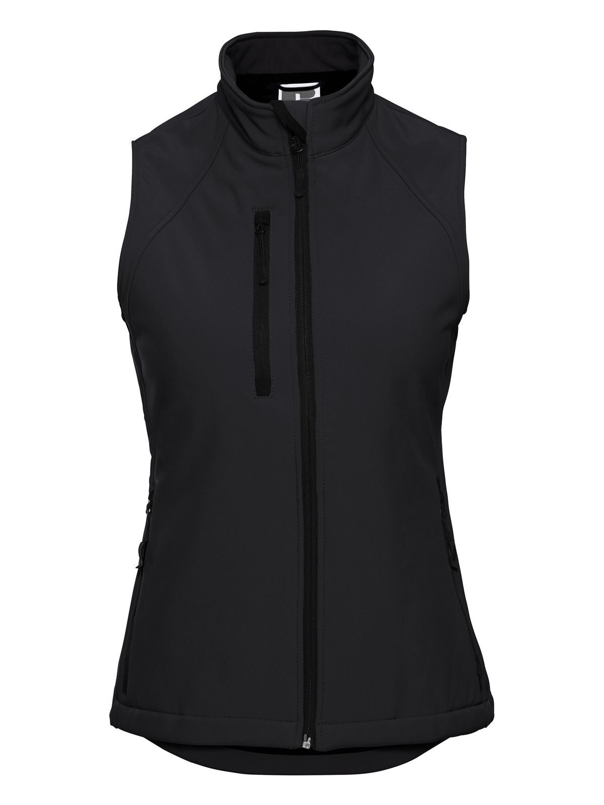 Chaleco softshell para mujer - 36 - Negro