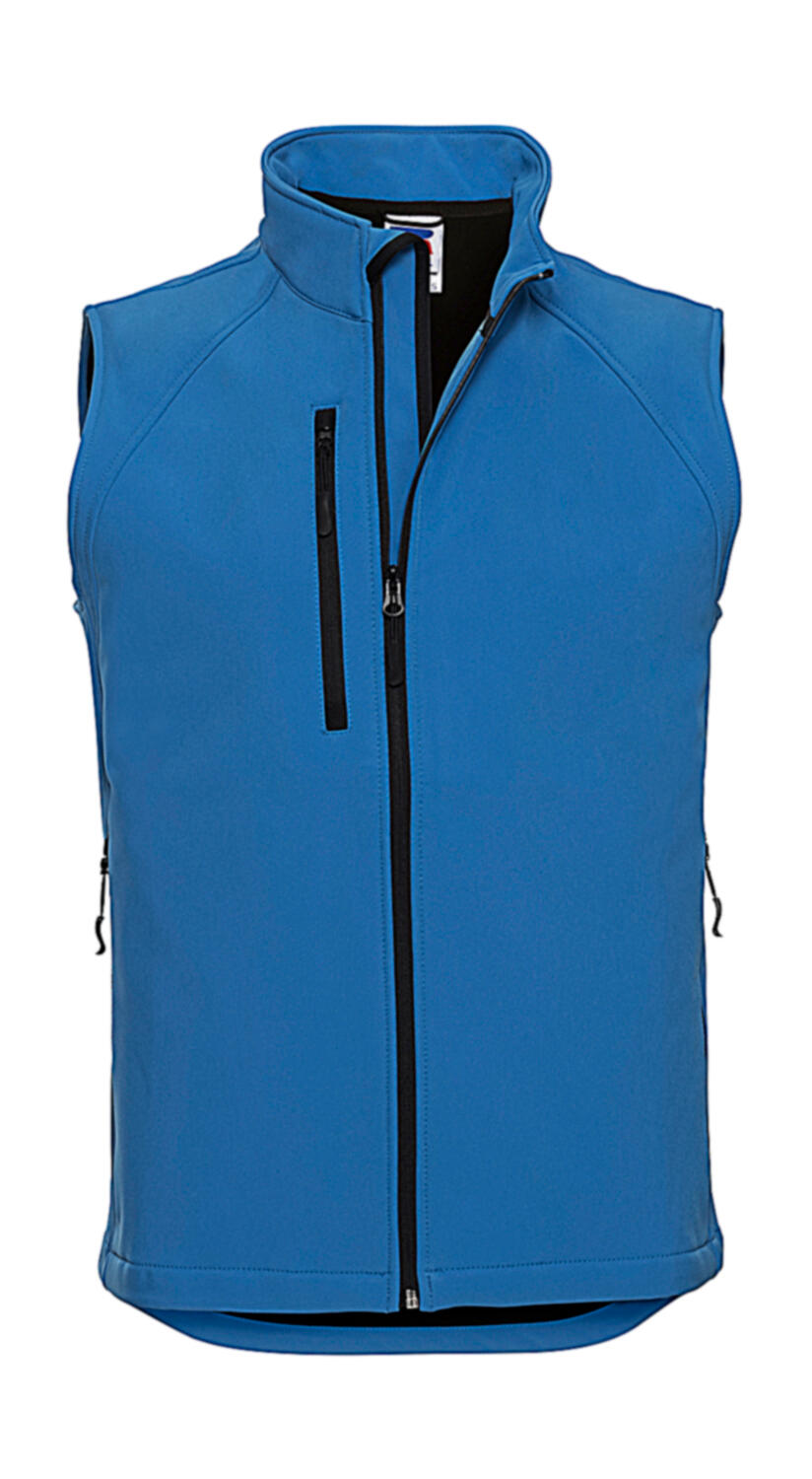 Chaleco softshell para hombre - Azur