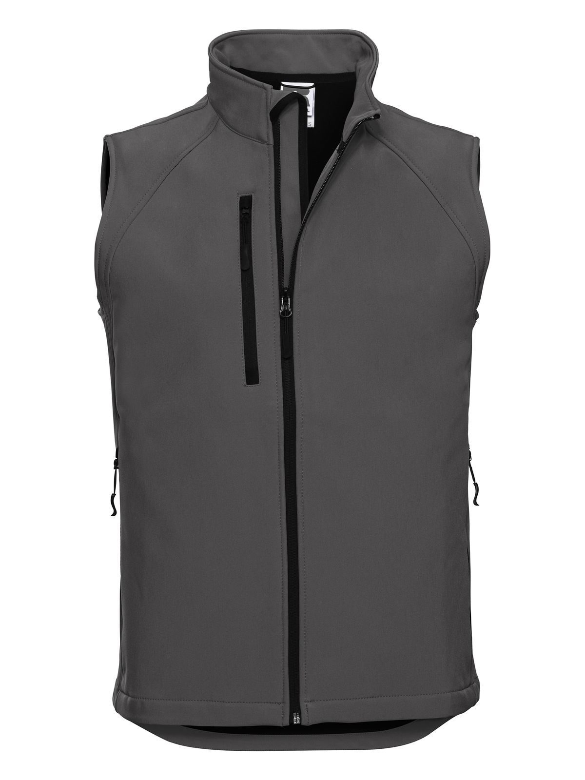 Chaleco softshell para hombre - TT - Titanio