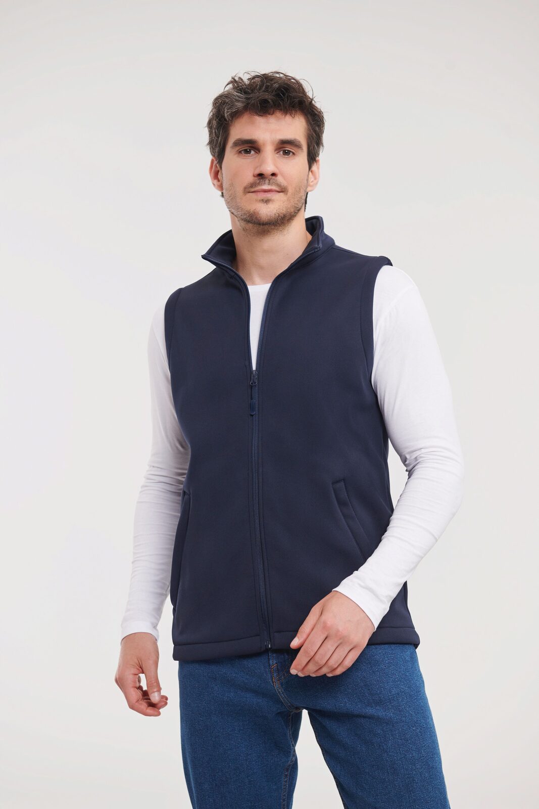Chaleco softshell inteligente para hombre