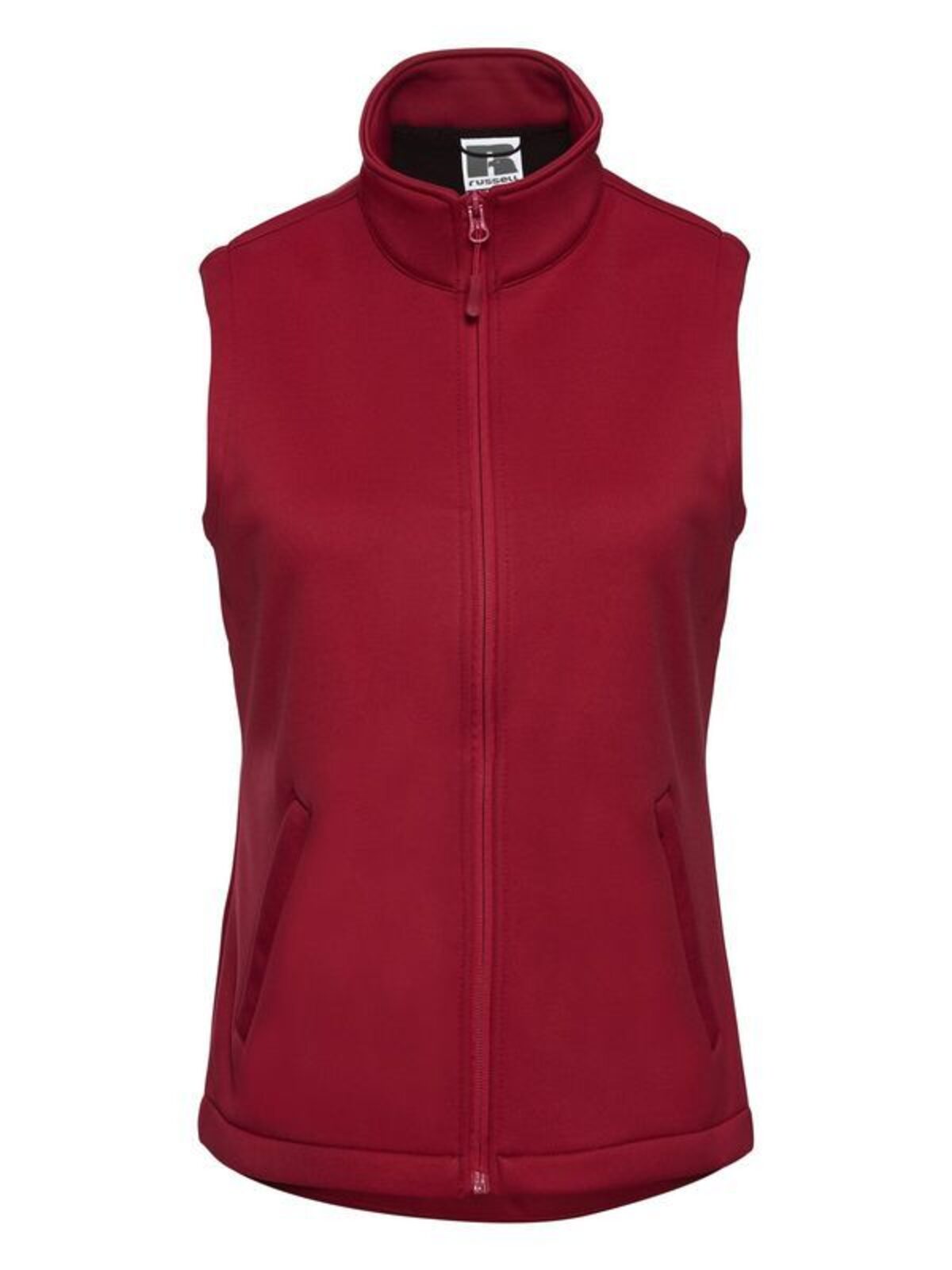 Chaleco softshell elegante para mujer - CR - Rojo Clásico