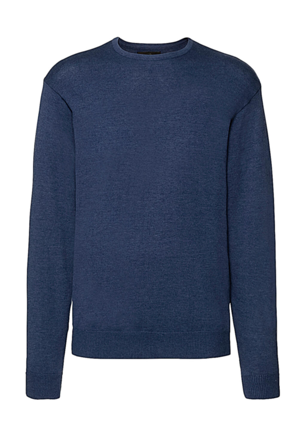 Jersey de cuello redondo para hombre - D2 - Denim jaspeado
