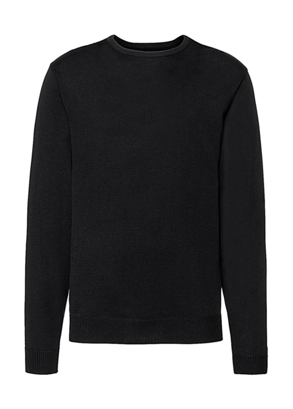 Jersey de cuello redondo para hombre - 36 - Negro