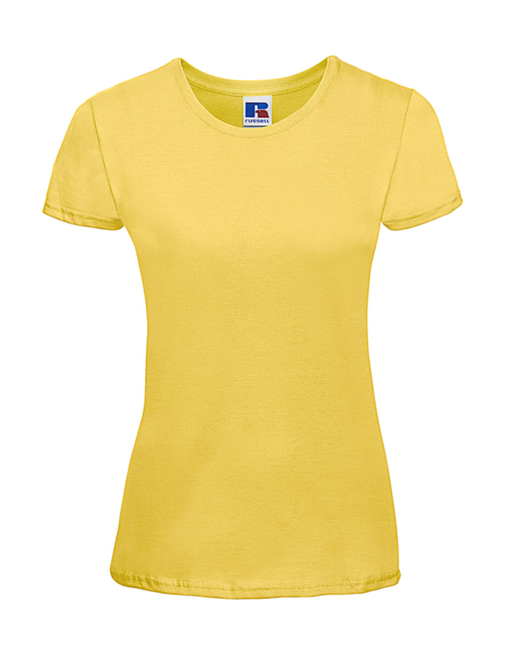 Camiseta ajustada para mujer - Amarillo