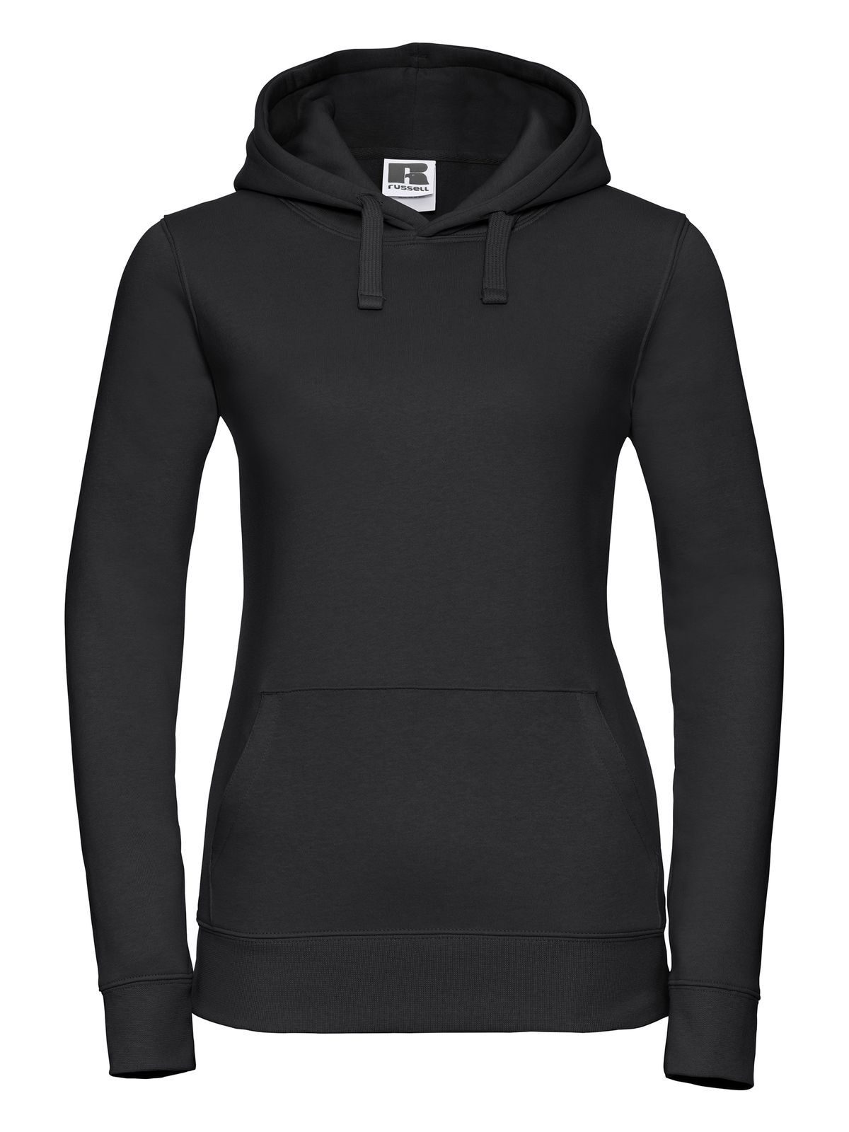 Sudadera con capucha auténtica para mujer - 36 - Negro