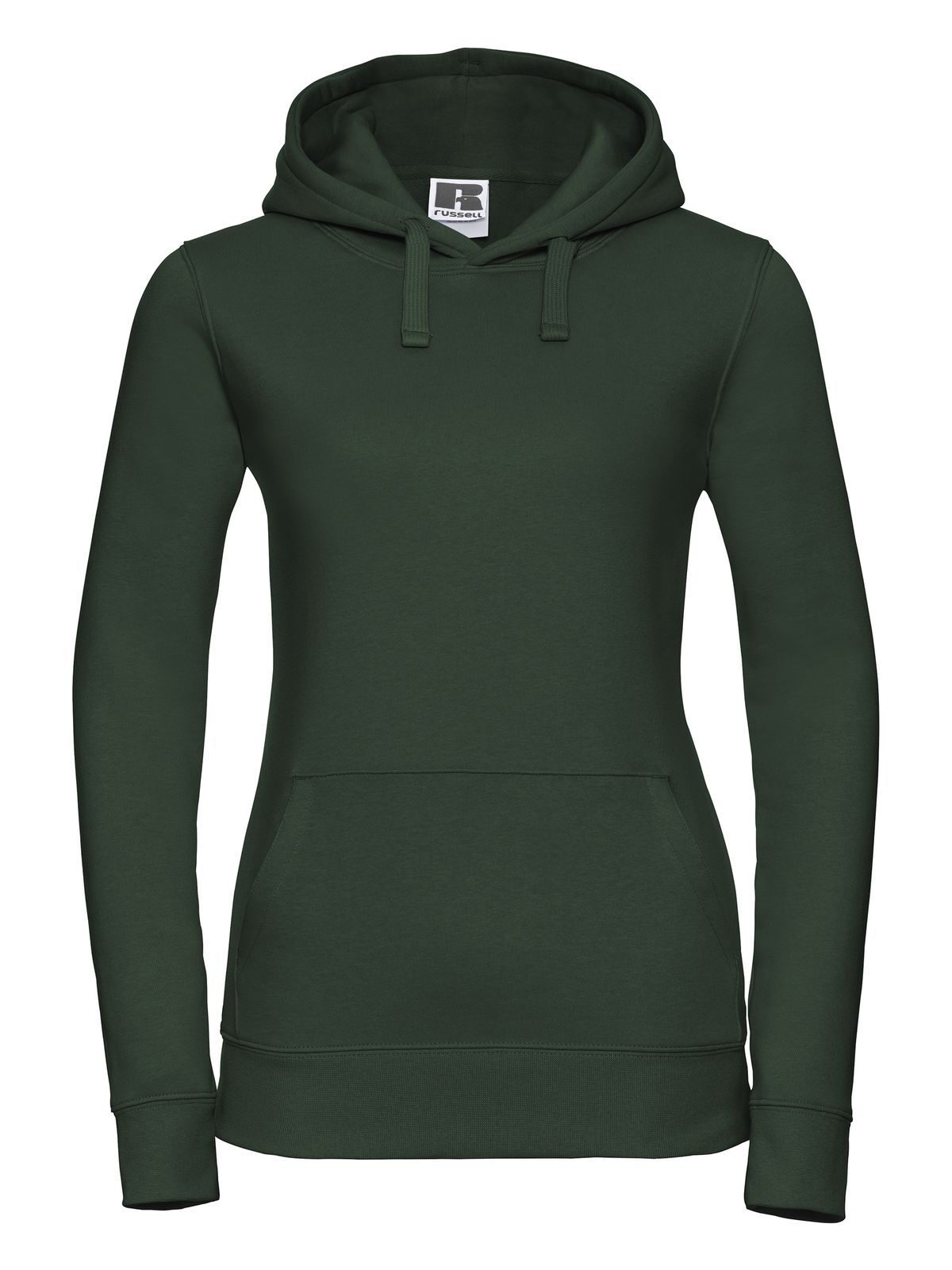 Sudadera con capucha auténtica para mujer - 38 - Verde botella