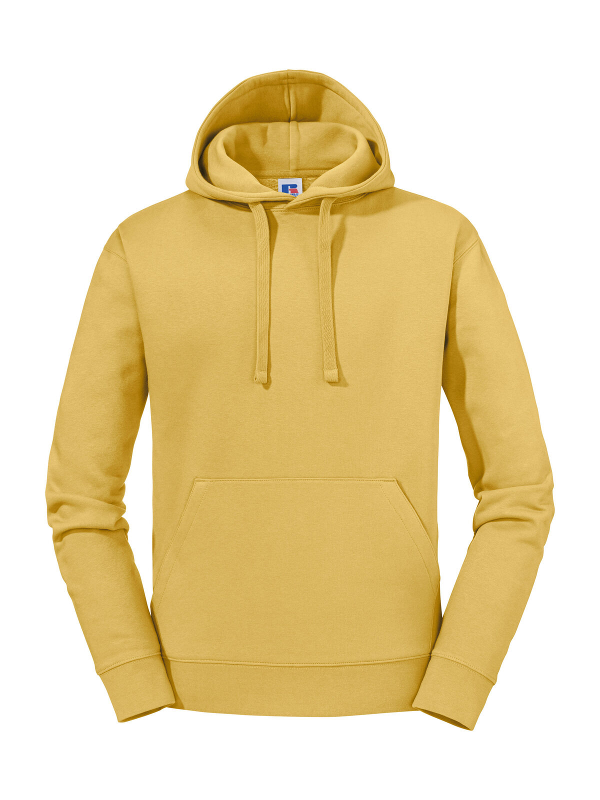 Sudadera con capucha auténtica para hombre - Amarillo mostaza