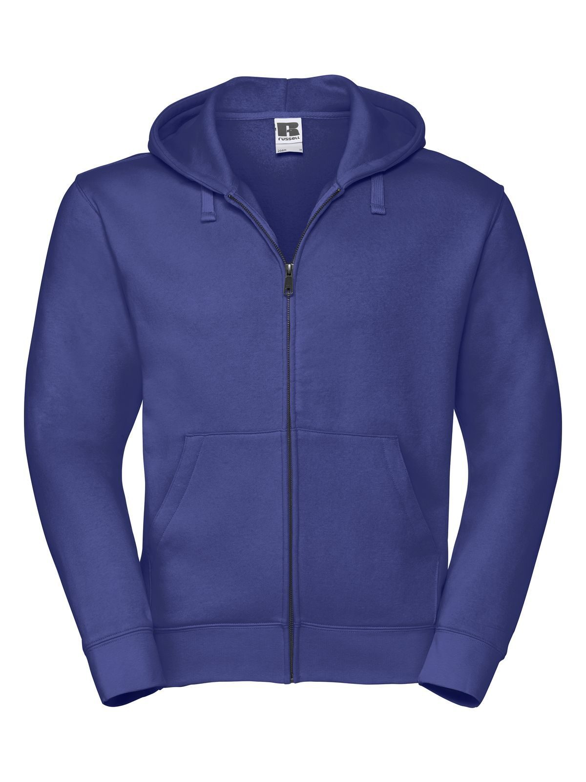 Chaqueta auténtica con capucha y cremallera para hombre - BH - Real brillante
