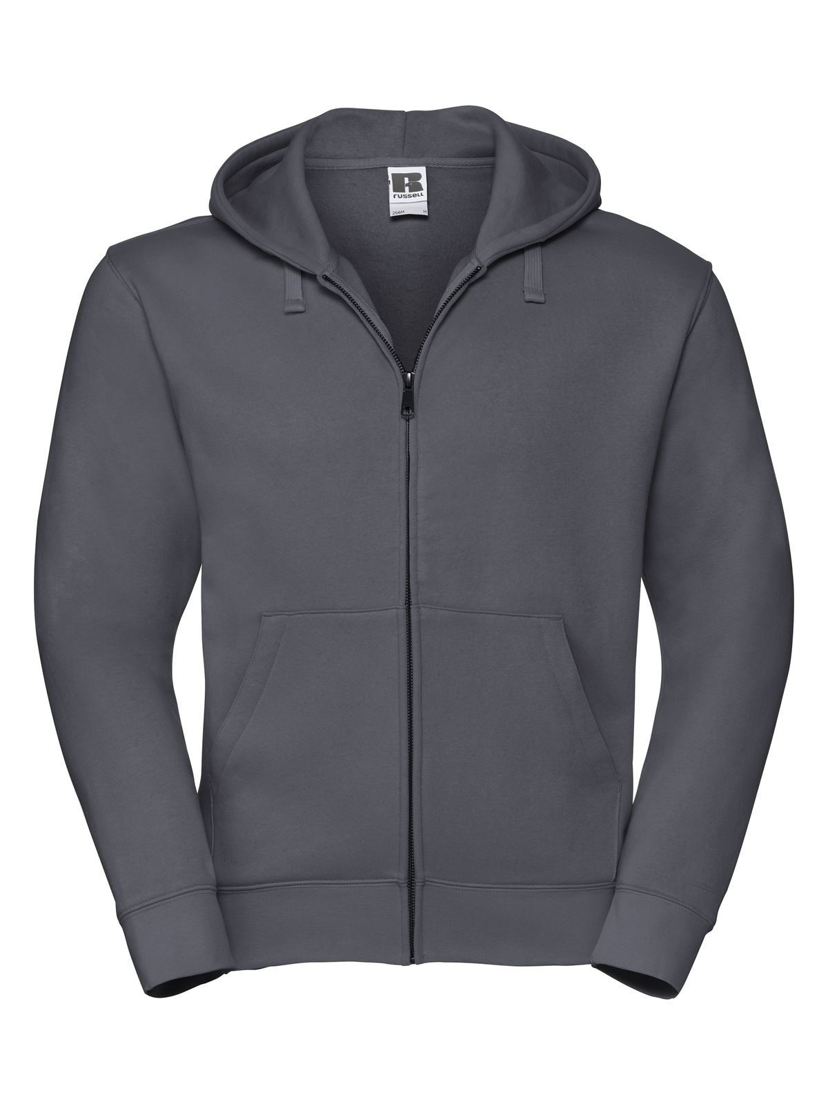 Chaqueta auténtica con capucha y cremallera para hombre - CG - Gris Convoy