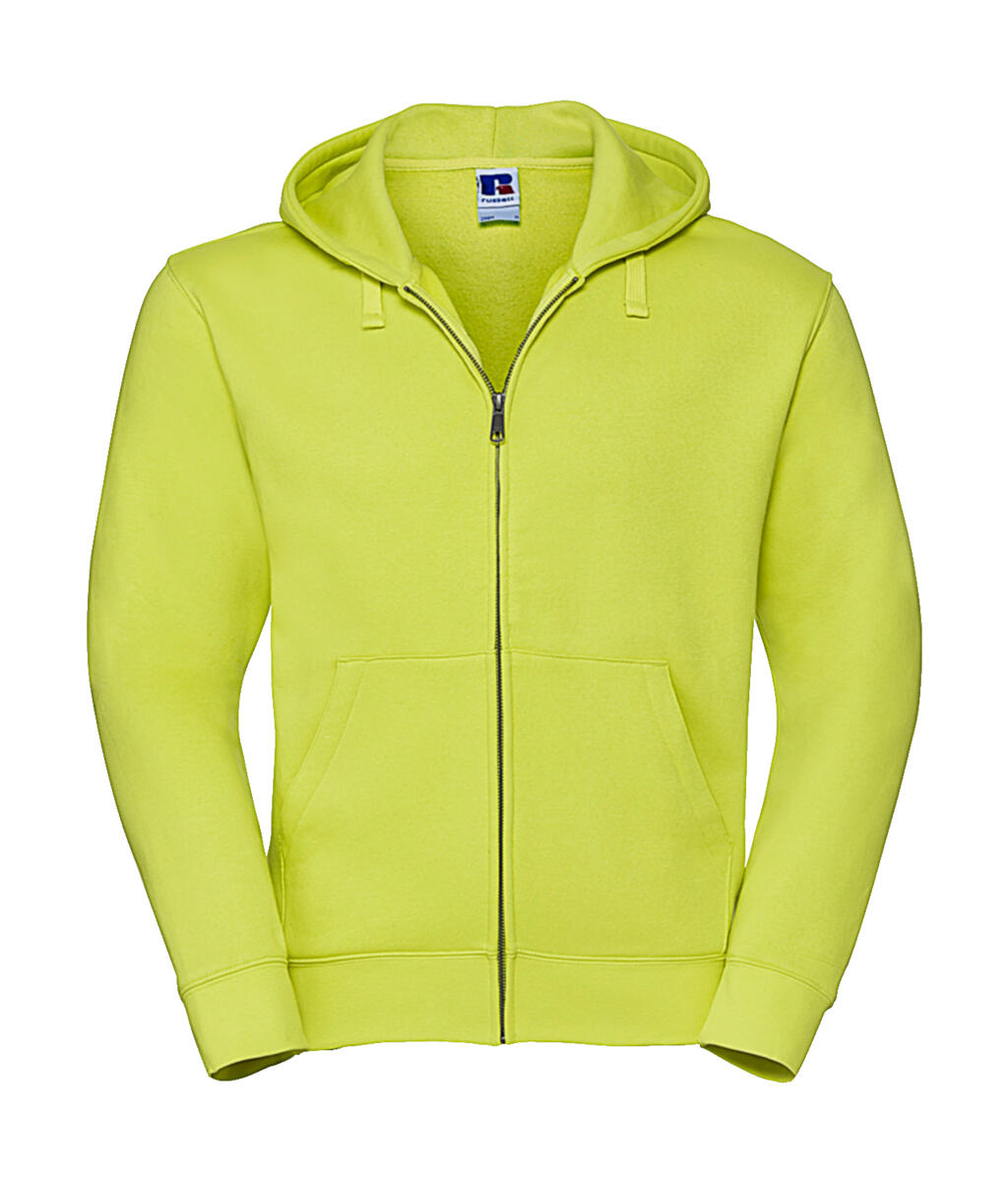 Chaqueta auténtica con capucha y cremallera para hombre - LM - Cal
