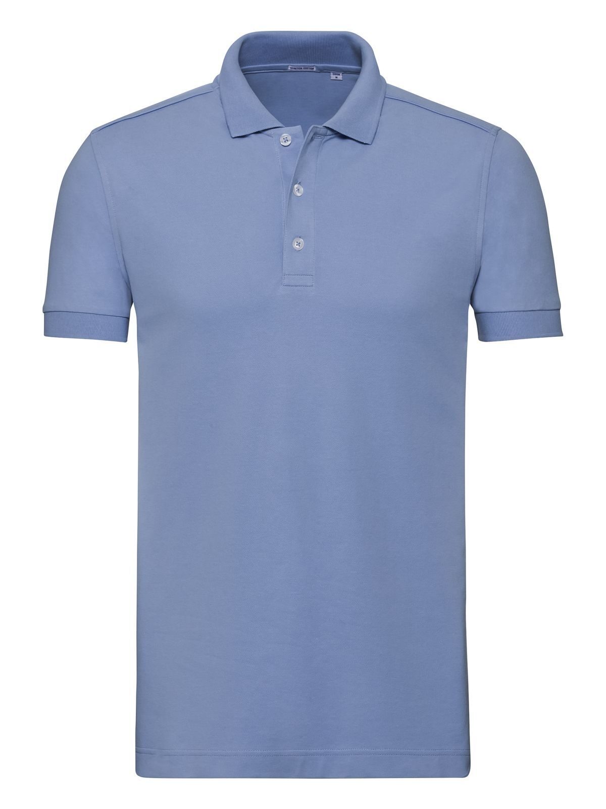 Polo elástico ajustado para hombre - SC - Cielo
