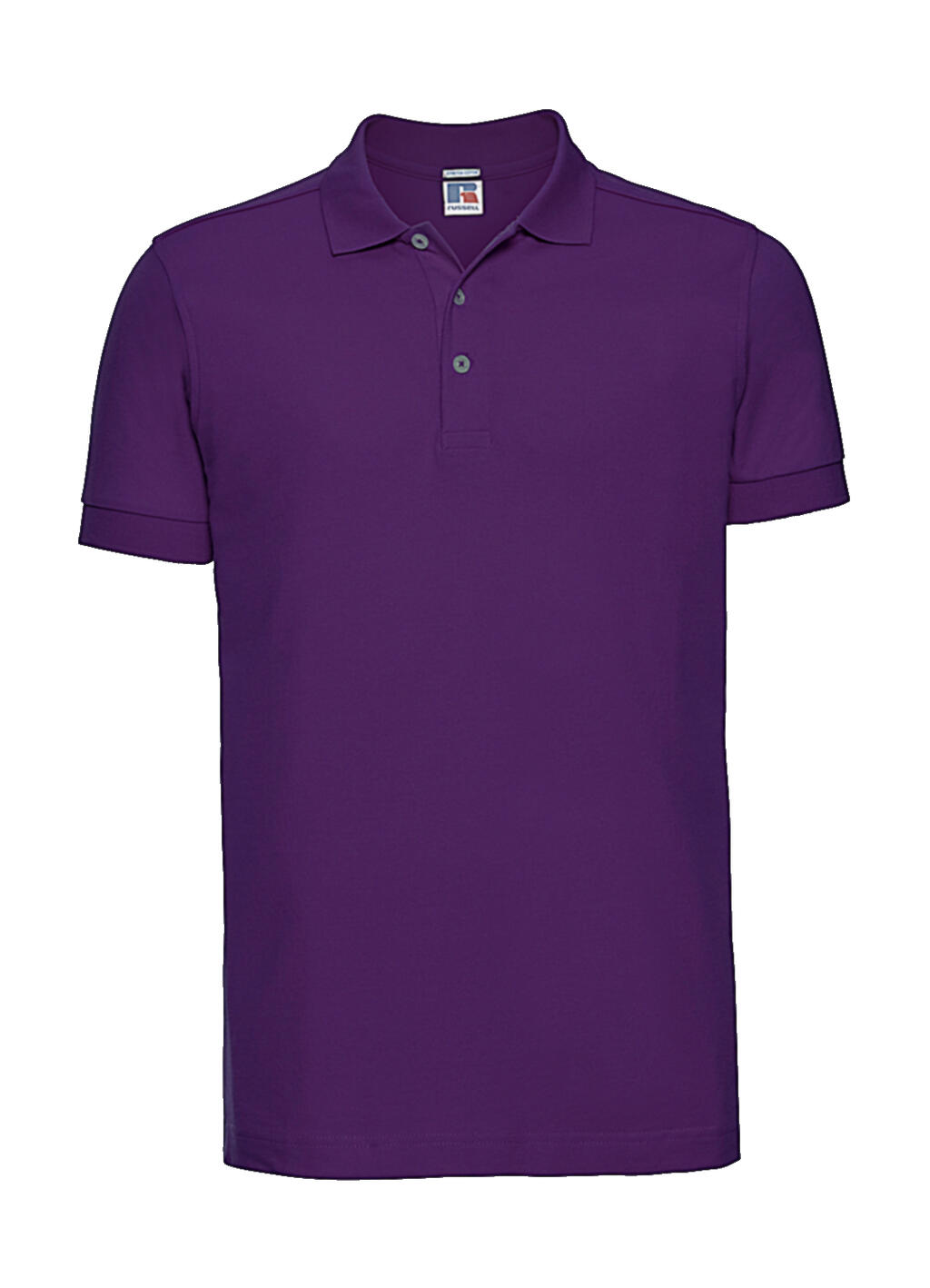 Polo elástico ajustado para hombre - Ultra Púrpura