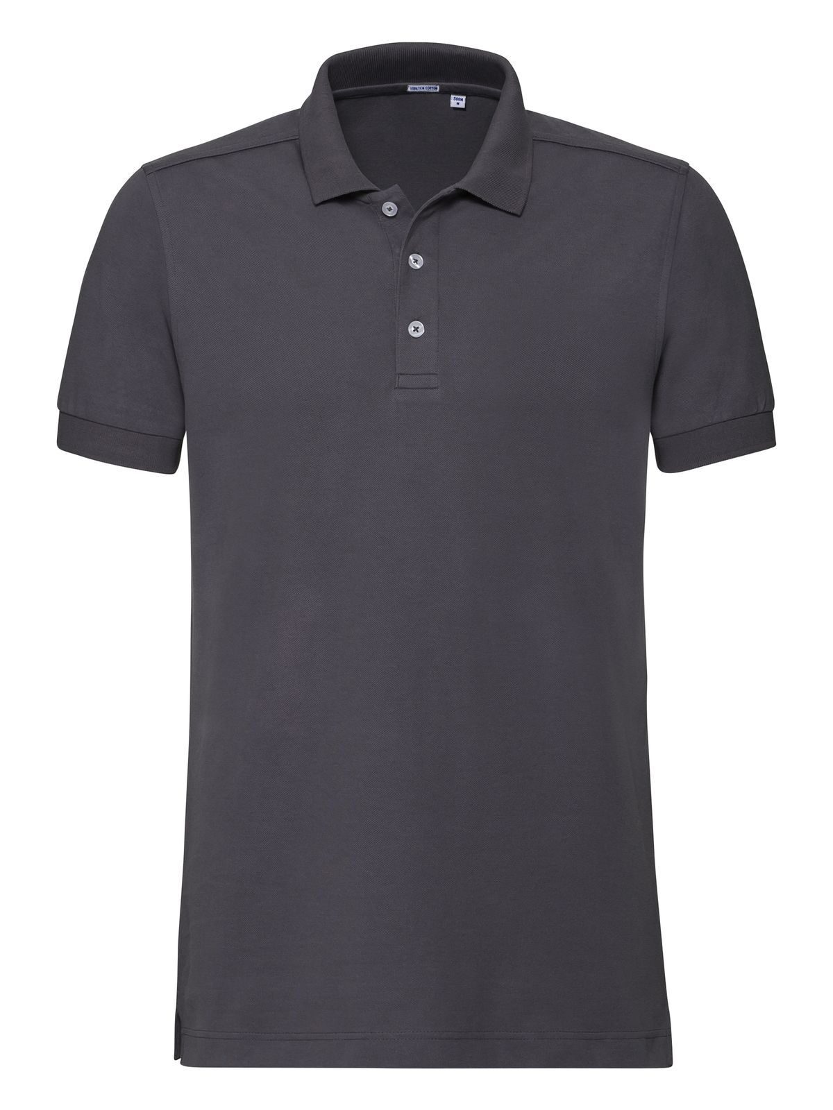 Polo elástico ajustado para hombre - CG - Gris Convoy