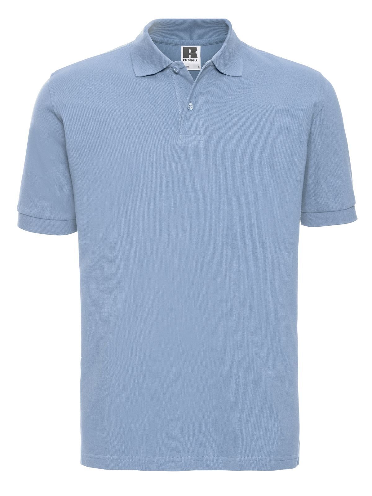 Polo clásico de algodón para hombre - SC - Cielo