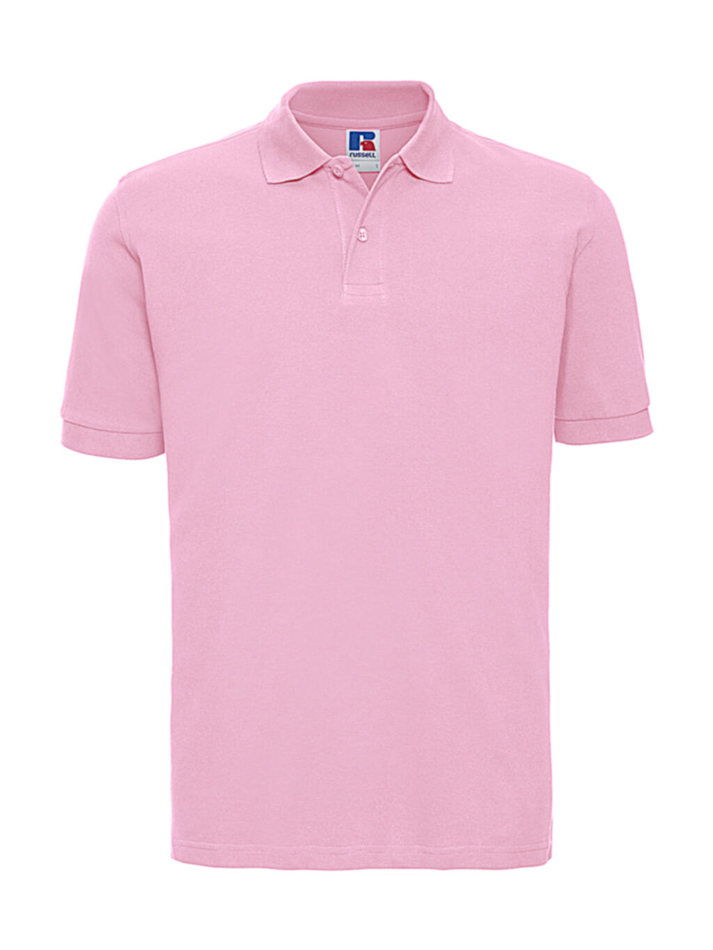 Polo clásico de algodón para hombre - CD - Rosa caramelo