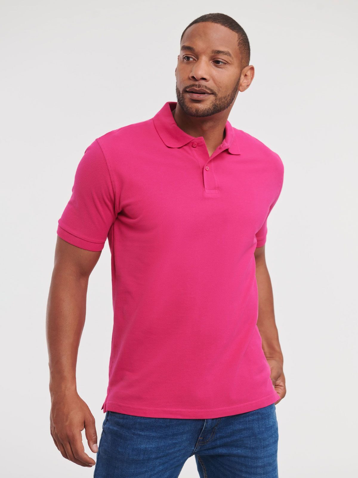 Polo clásico de algodón para hombre
