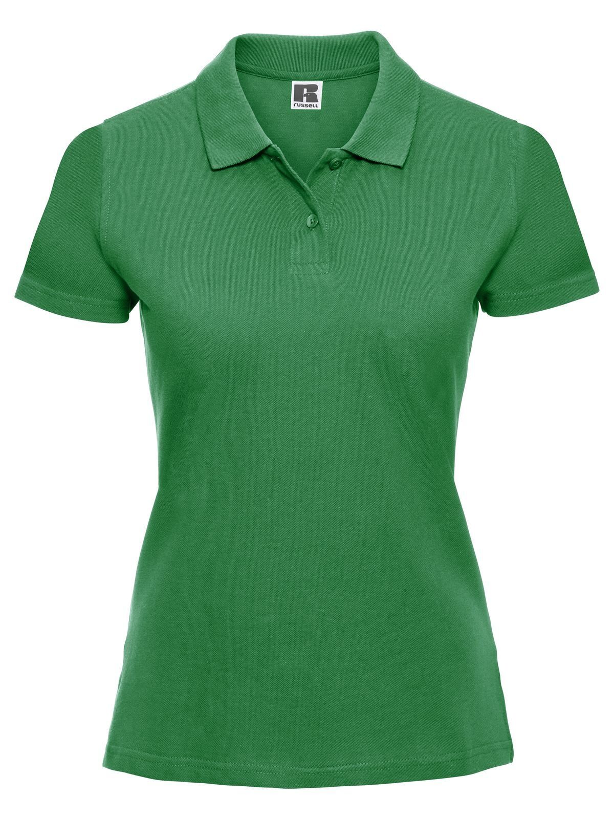 Polo clásico de algodón para mujer - AL - Manzana