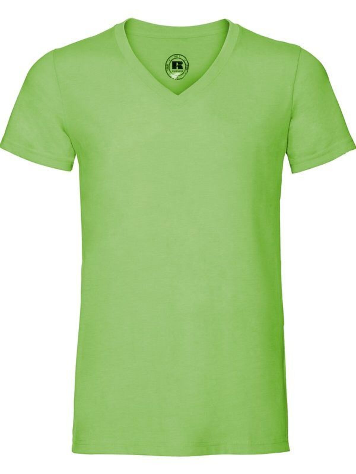 Camiseta de hombre con cuello en V y estampado HD - G5 - Marga verde