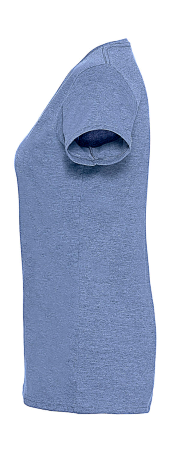 Camiseta de cuello en V para mujer HD