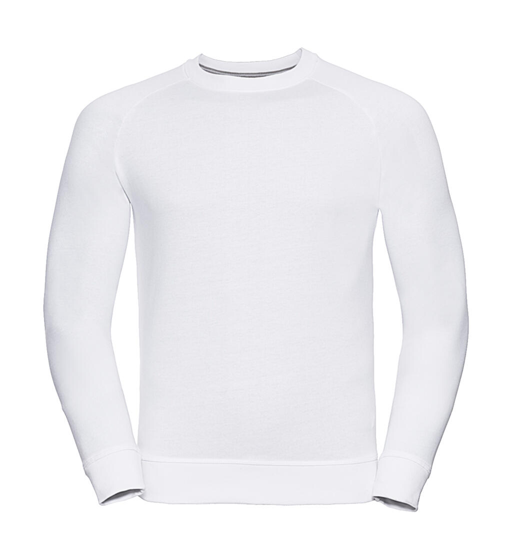 Sudadera de felpa francesa raglán HD para hombre - 30 - Blanco