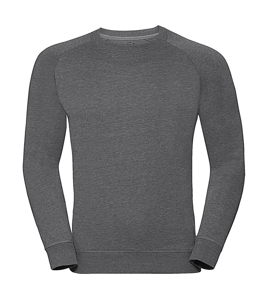 Sudadera de felpa francesa raglán HD para hombre - GY - Marfil gris