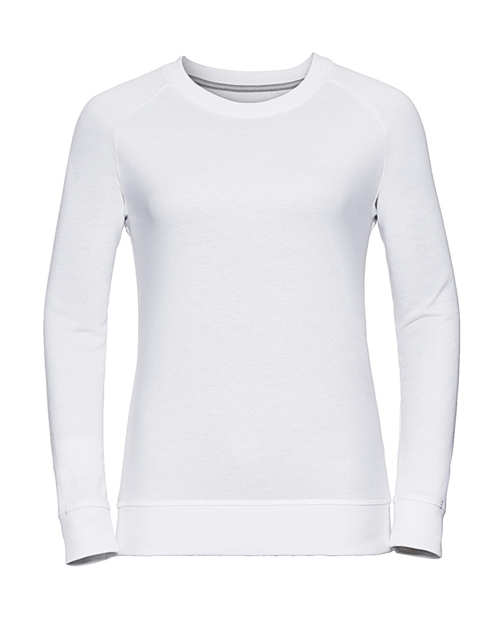 Sudadera de felpa francesa raglán HD para mujer - 30 - Blanco