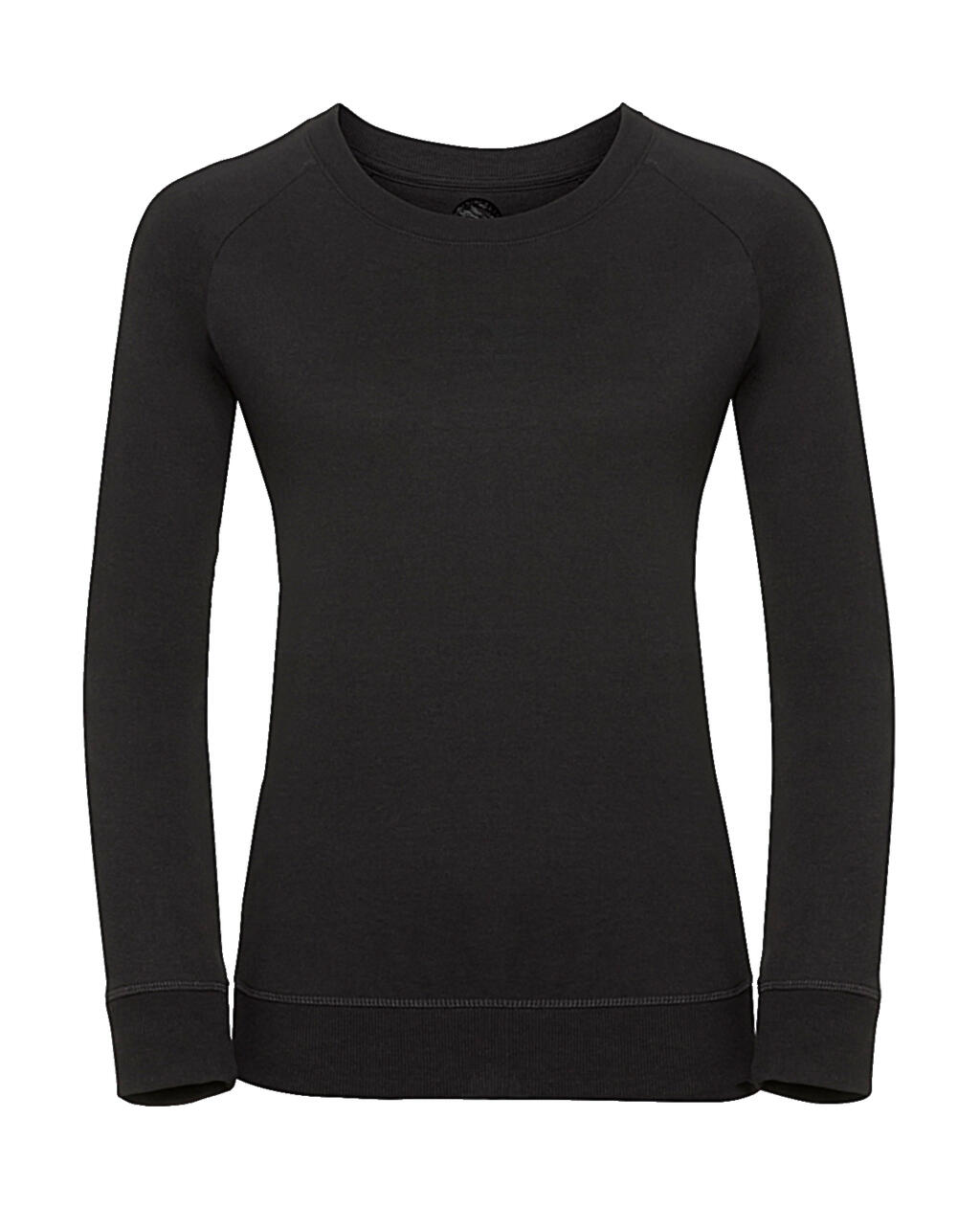 Sudadera de felpa francesa raglán HD para mujer - 36 - Negro
