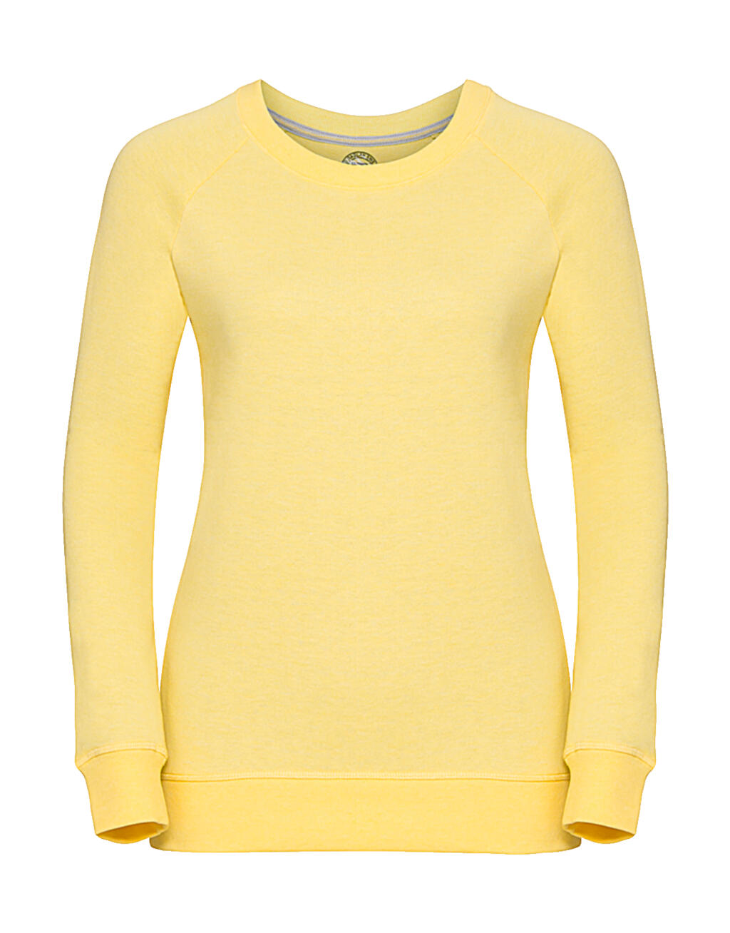 Sudadera de felpa francesa raglán HD para mujer - 2Y - Marfil amarillo