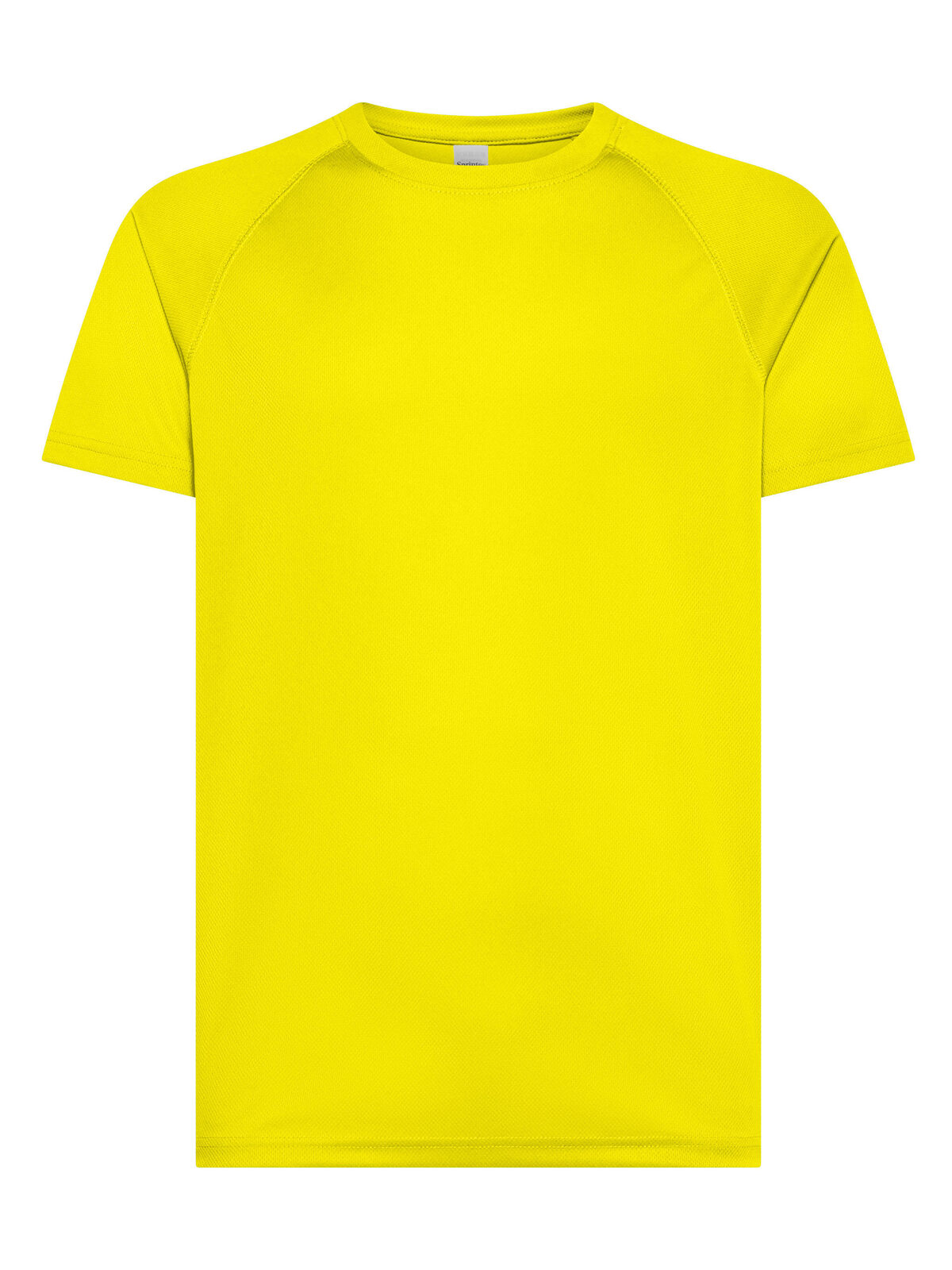 Camiseta deportiva para correr - Amarillo