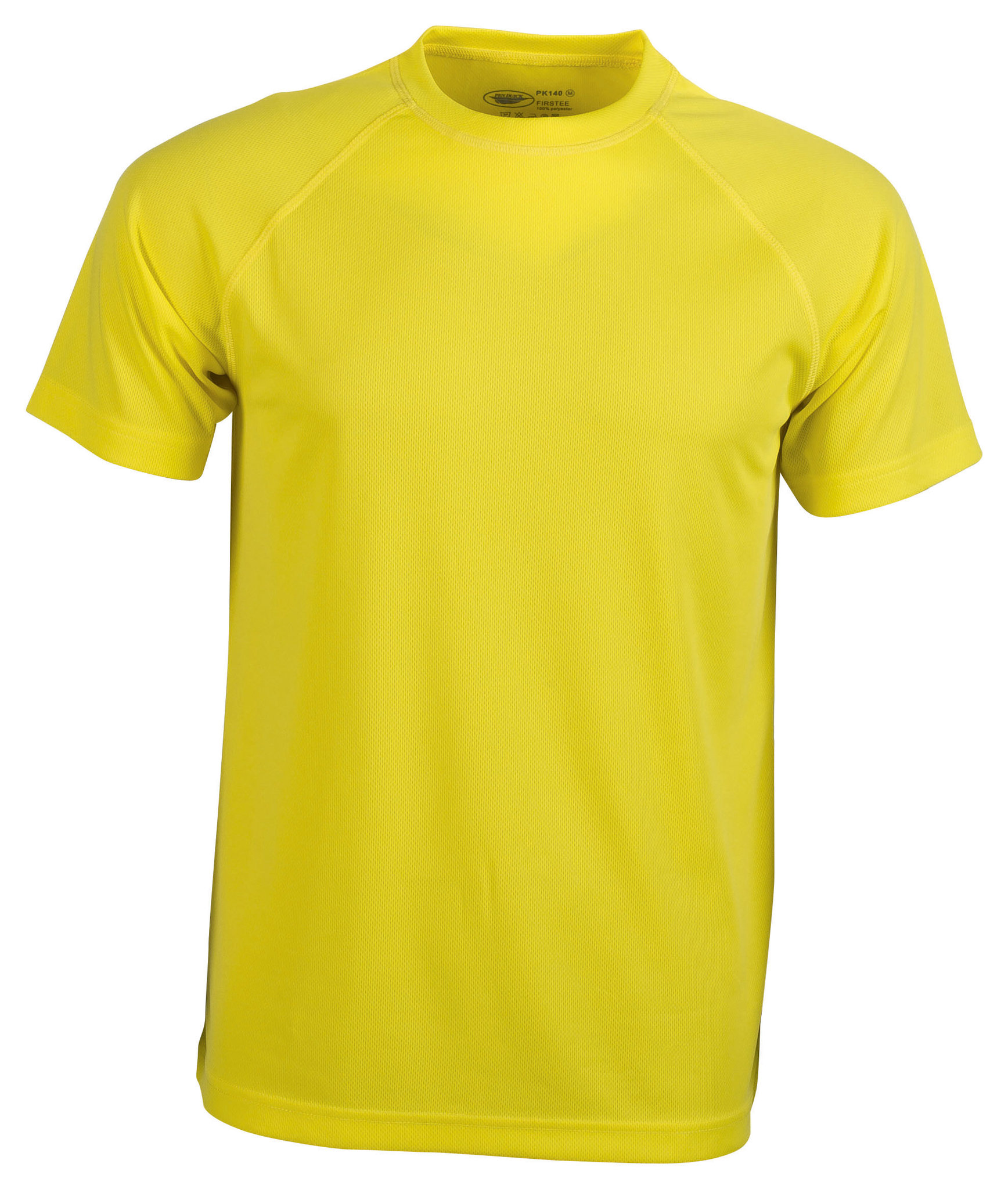 Firstee Sports Jersey G/CM/C 100% poliéster 140 gr/m2 Atoll S - YE - Amarillo fluorescente