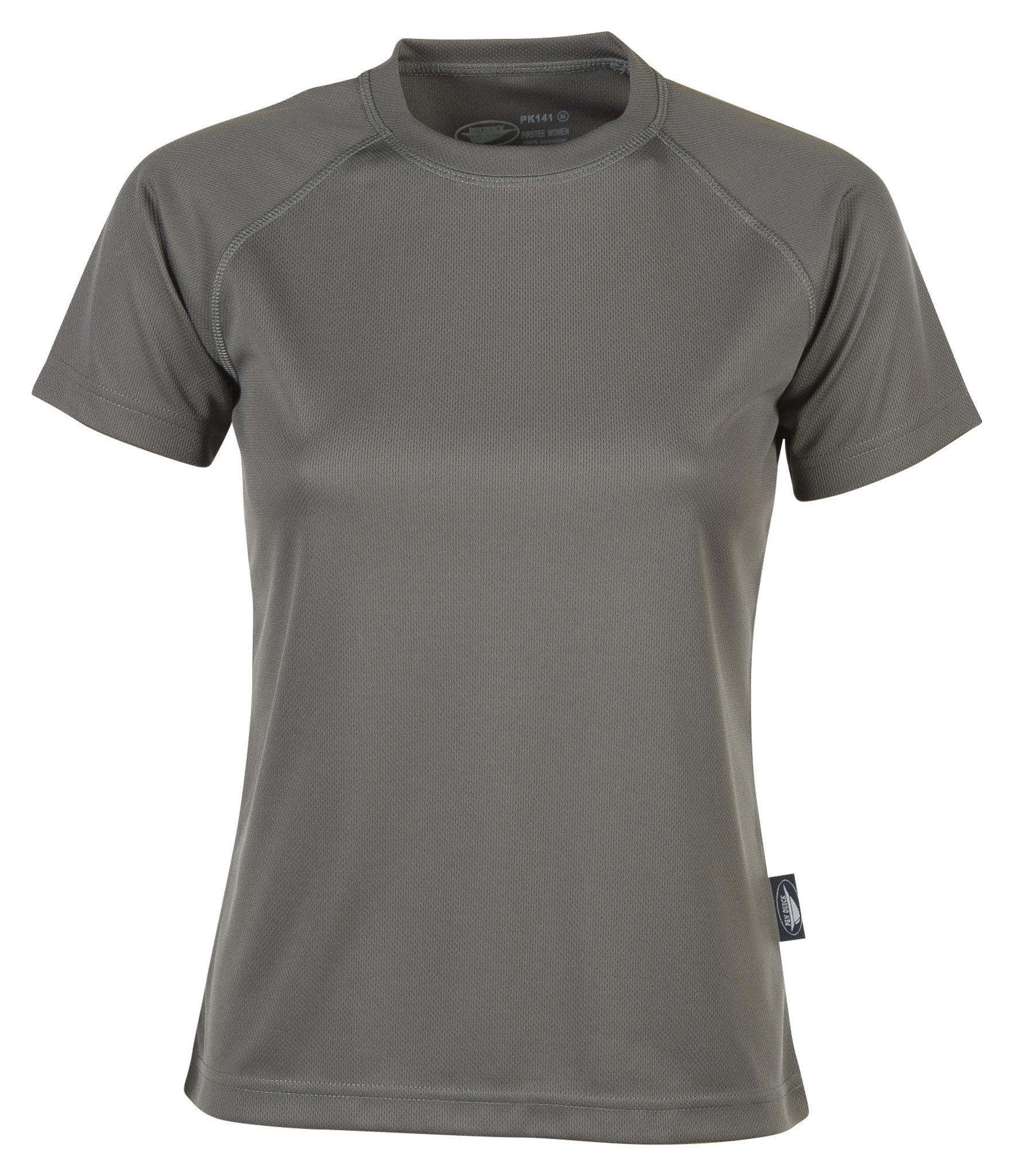 Camiseta deportiva Firstee para mujer, 100% poliéster, 140 g, talla XS. - TT - Titanio