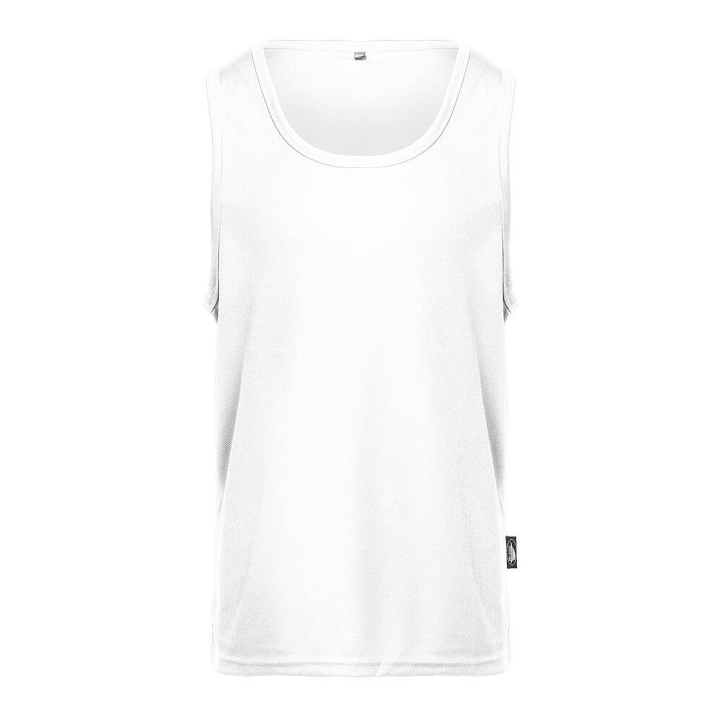 Chaleco deportivo Firstop G/C 100% poliéster 140 gr/m2 Atoll S - WH - Blanco