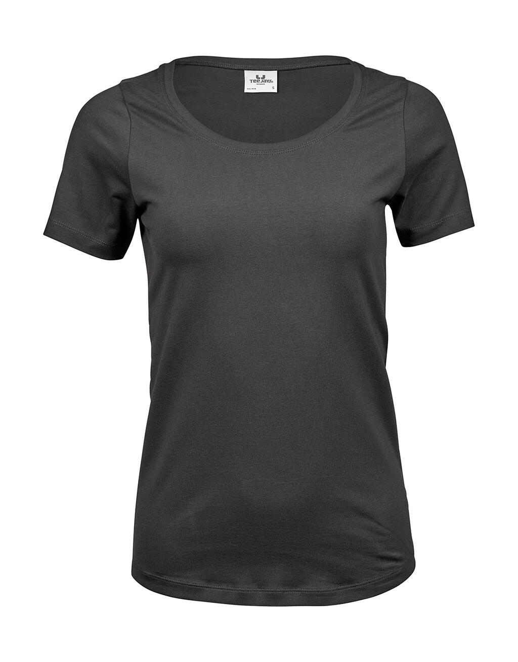 Camiseta elástica para mujer - 005 - Gris oscuro