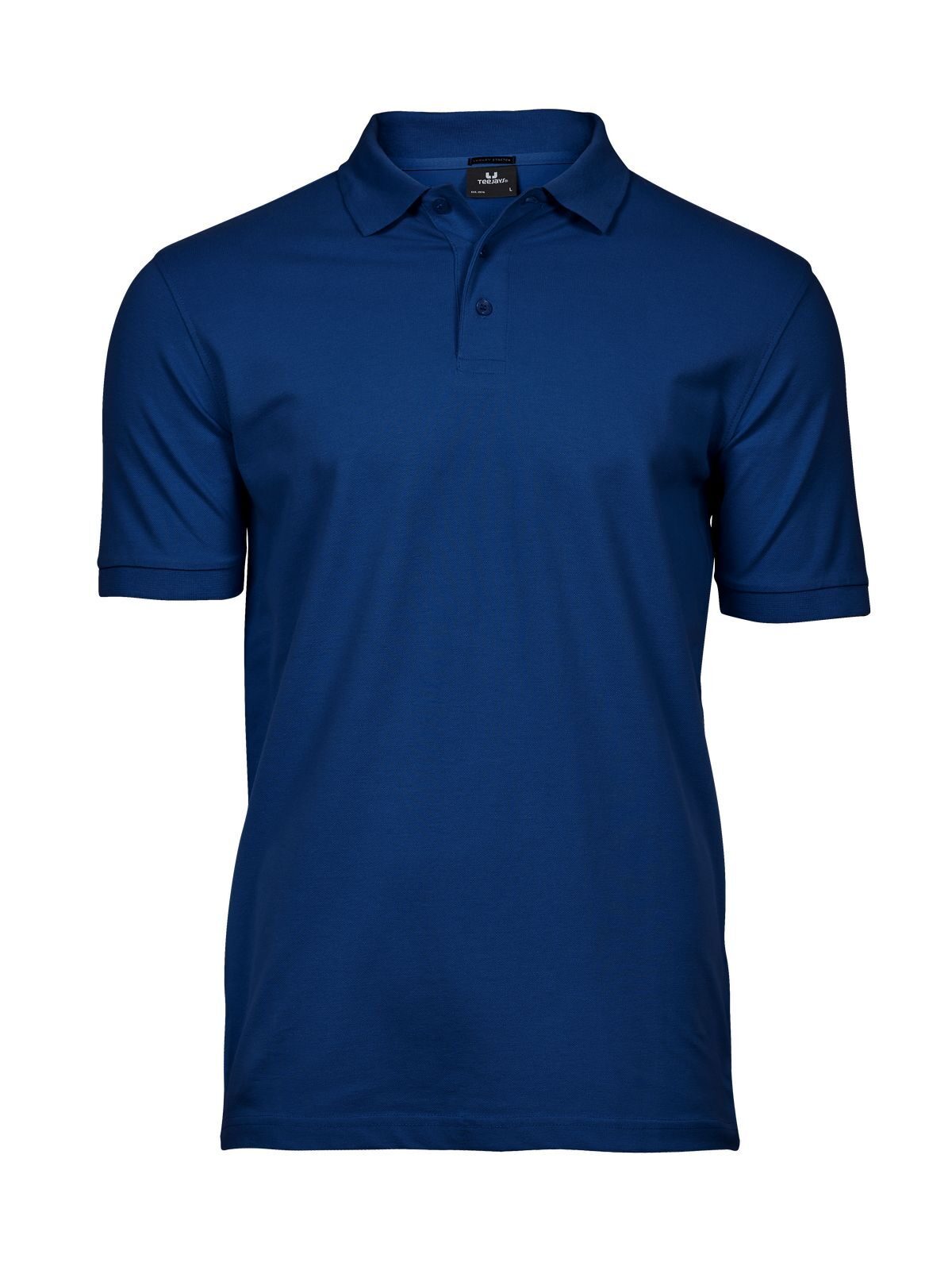 Polo elástico de lujo para hombre - 318 - Índigo